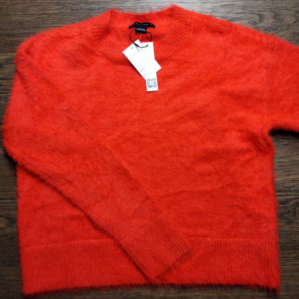 NWT Red Super Soft/Fuzzy Sweater